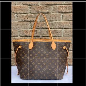 AUTHENTIC LOUIS VUITTON NEVERFULL MM